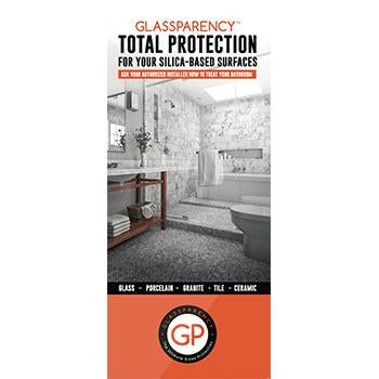 GlassParency Shower Door Protection Brochure (25 Pack)